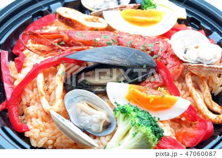 シーフードパエリア 47060087