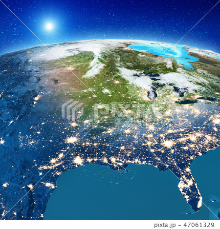 America from space America from space 47061329