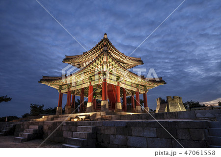 華城行宮 風景 夜景 47061558