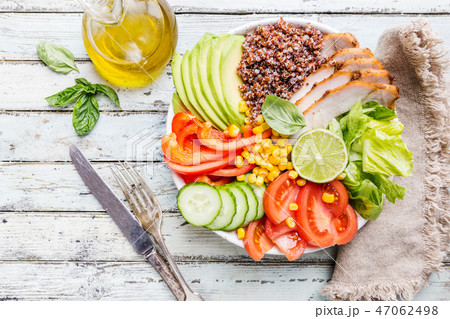Healthy salad bowl 47062498