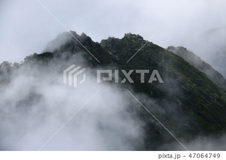 中央アルプス縦走　木曽駒ヶ岳から空木岳への道 47064749