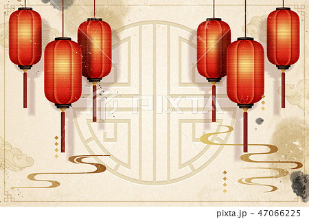 Traditional Lunar Year background 47066225