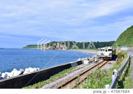 青森県 深浦町の海岸景色 青森県 深浦町の海岸景色 47067684