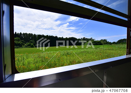 五能線からの風景 47067708