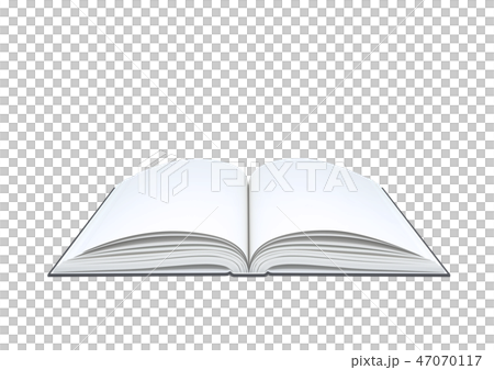 本 開いた のイラスト素材