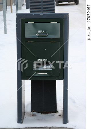 滑り止め砂の入れられた「砂箱」。 滑り止め砂の入れられた「砂箱」。 47070467