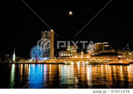 神戸ハーバーランドの夜景 神戸ハーバーランドの夜景 47071476