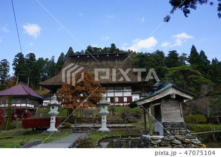 秋の正法寺 47075104