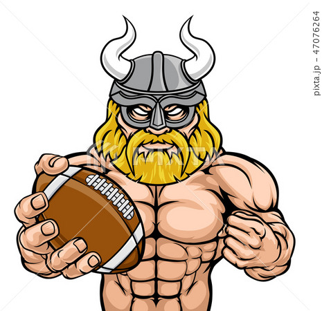 Viking American Football Sports Mascot Viking American Football Sports Mascot 47076264