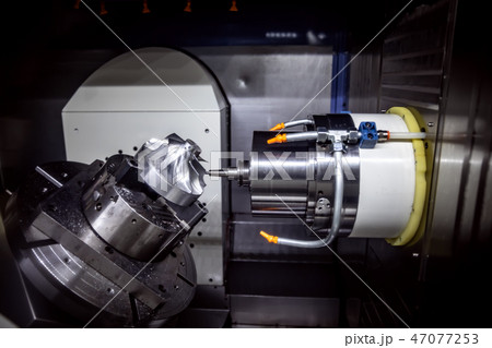 Metalworking CNC milling machine. Metalworking CNC milling machine. 47077253