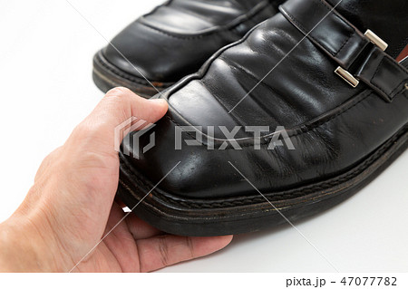 古いローファー 革靴 古いローファー 革靴 47077782