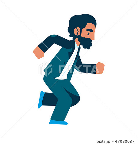 clipart runner and business suit