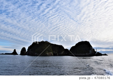 紀伊勝浦　紀の松島めぐり　うろこ雲 47080176