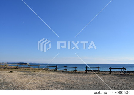茅ヶ崎市　冬の柳島 47080680