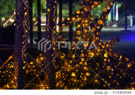 広島県福山城のあかり祭り 47080696