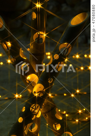 広島県福山城のあかり祭り 広島県福山城のあかり祭り 47080880