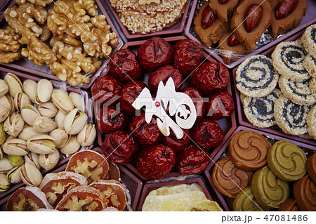 韓国の伝統菓子 韓国の伝統菓子 47081486