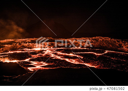 ダナキル、エルタアレ、エチオピア 47081502