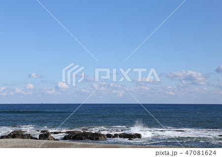 大洗海岸 1月中旬 茨城県大洗町 大洗海岸 1月中旬 茨城県大洗町 47081624