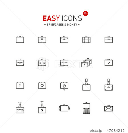 Easy icons 05a Briefcases 47084212