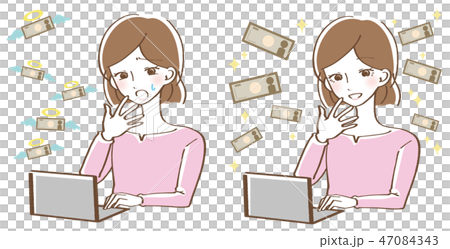 Spend earning woman set 47084343