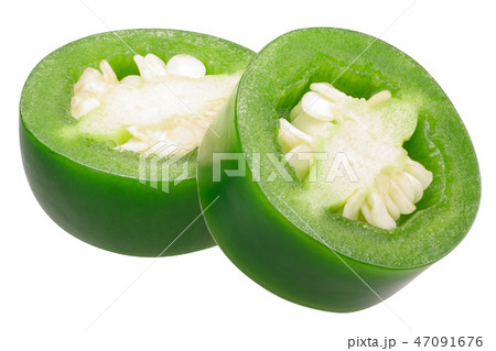 Chopped Jalapeno pepper c. annuum, paths 47091676