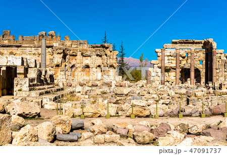 Great Court of the Jupiter Temple at Baalbek, Lebanon Great Court of the Jupiter Temple at Baalbek, Lebanon 47091737