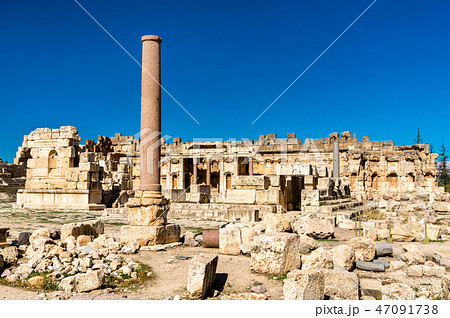 Great Court of the Jupiter Temple at Baalbek, Lebanon Great Court of the Jupiter Temple at Baalbek, Lebanon 47091738