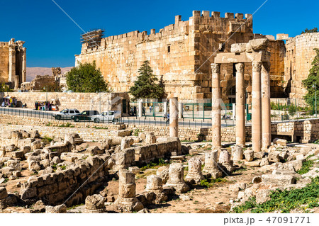 Temple of the Muses at Baalbek, Lebanon Temple of the Muses at Baalbek, Lebanon 47091771