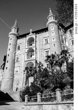 The Ducal Palace in Urbino, Italy The Ducal Palace in Urbino, Italy 47091804