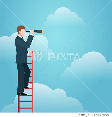 Business vision ladder 47092099