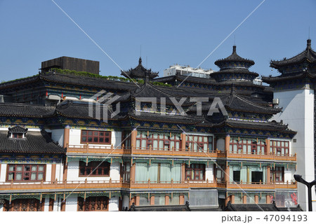 中国 西安 前門・城壁 中国 西安 前門・城壁 47094193