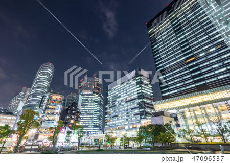 都市夜景 品川駅前 港南 都市夜景 品川駅前 港南 47096537