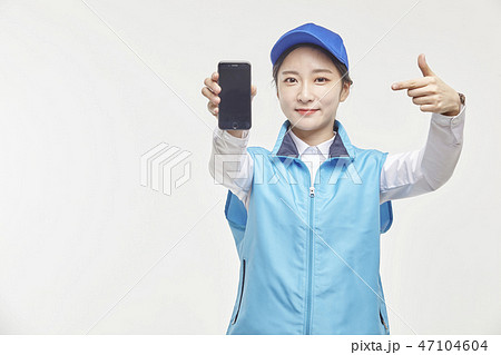 配達員 女性 女 47104604