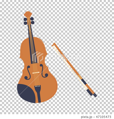 素材-楽器（バイオリン） 47105473