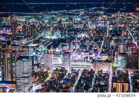 《東京都》東京の夜景・江東区方面《江東区方面》 《東京都》東京の夜景・江東区方面《江東区方面》 47108634