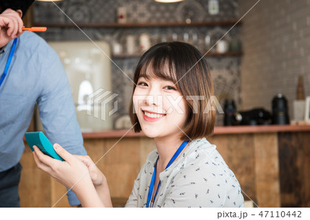 アジア人 20代 ビジネスウーマン 47110442