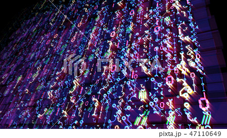 Abstract flow of stripes from pins and barrettes Abstract flow of stripes from pins and barrettes 47110649