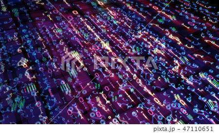 Abstract flow of pins, snaps and clasps Abstract flow of pins, snaps and clasps 47110651