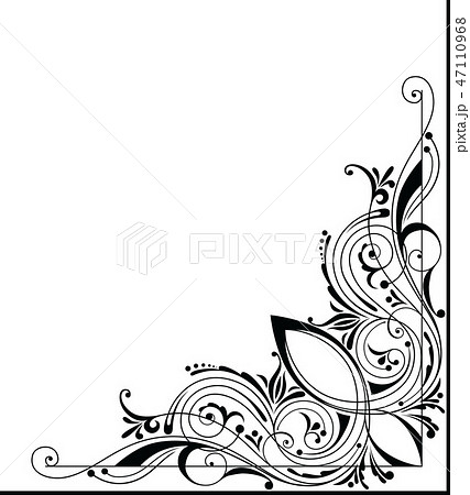 Vector Corner Design 47110968