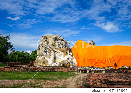 Reclining Buddha, Ayutthaya, Thailand 47112892