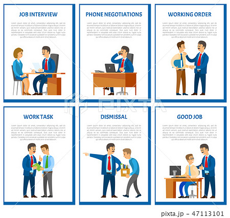 Interview and Phone Negotiations Business Call 47113101