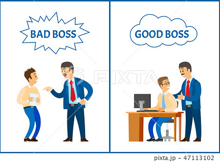 Bad and Good Boss, Chief Executive and Workers 47113102