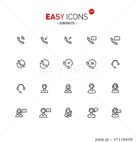 Easy icons 29a Contacts 47116609