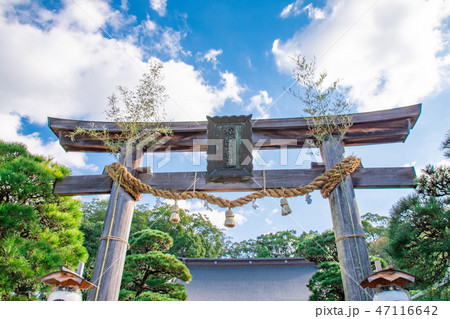 山口県 松陰神社の鳥居 山口県 松陰神社の鳥居 47116642