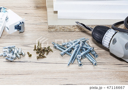 Installation of chipboard furniture Installation of chipboard furniture 47116667