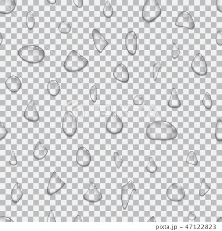 Water drops seamless background 47122823
