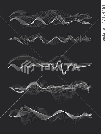 Vector music sound waves Vector music sound waves 47124461