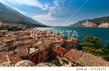 Malcesine and Garda lake 47126155