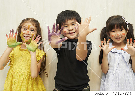 小学生　ライフスタイル　クリエイティブ 47127874